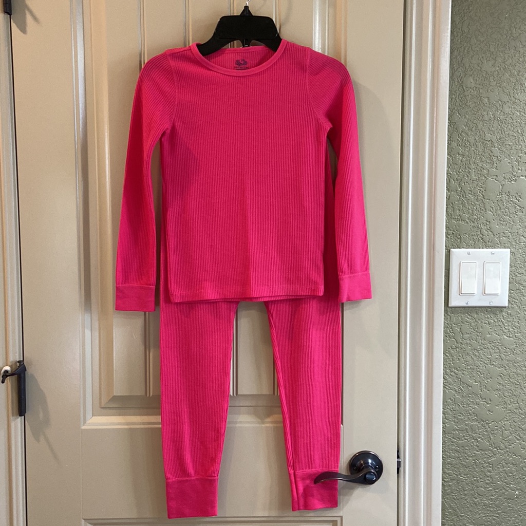 Girls Thermal UnderwearPjs By Fruit Of The Loom Brand New Condition